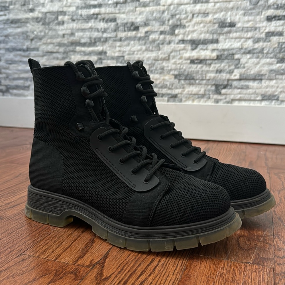 Mia Simon lace up combat boots